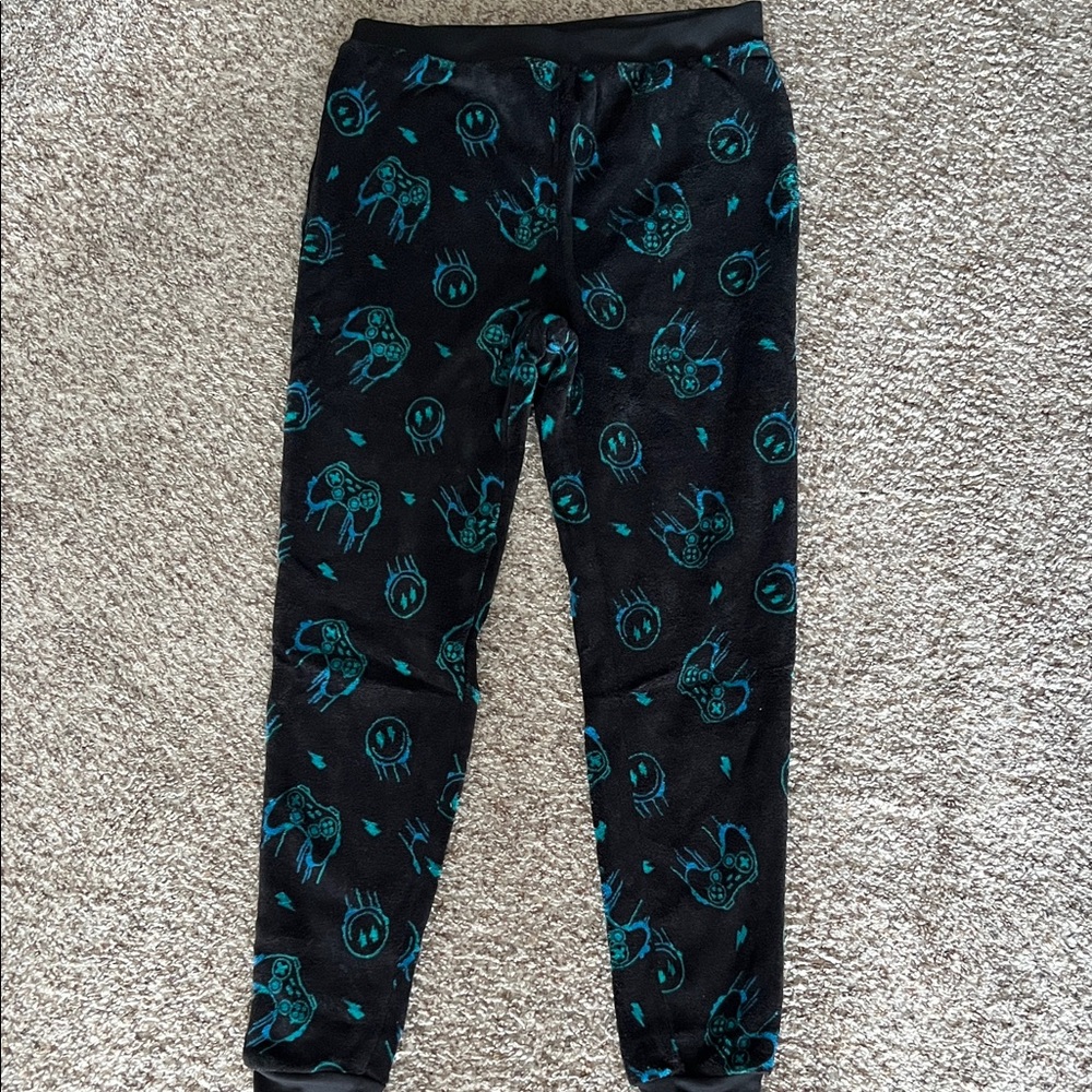 Big Chill Black Sweatshirt with Teal and Neon Yellow Controller Graphic - Picture 4 of 5
